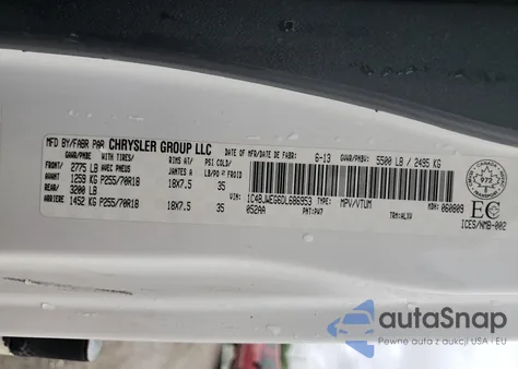 2013 Jeep Wrangler Unlimited Sahara из США, поврежденный, VIN 1C4BJWEG6DL686953